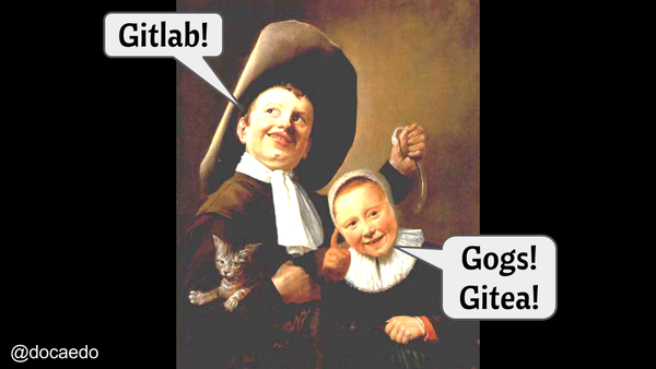 gitlab, gitea and gogs